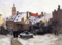 Steele, Theodore Clement - Winter Afternoon - Old Munich